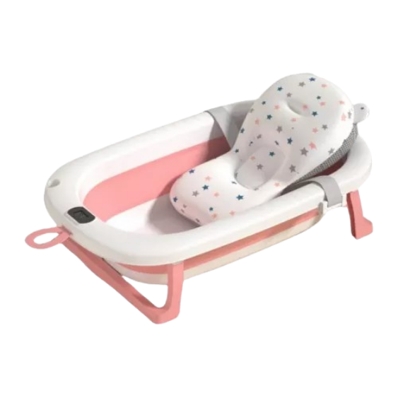 TINA BAÑERA CON COJIN Y TERMOMETRO