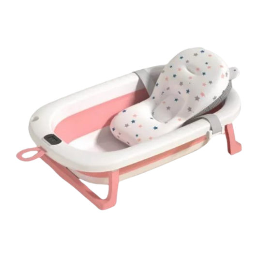 TINA BAÑERA CON COJIN Y TERMOMETRO